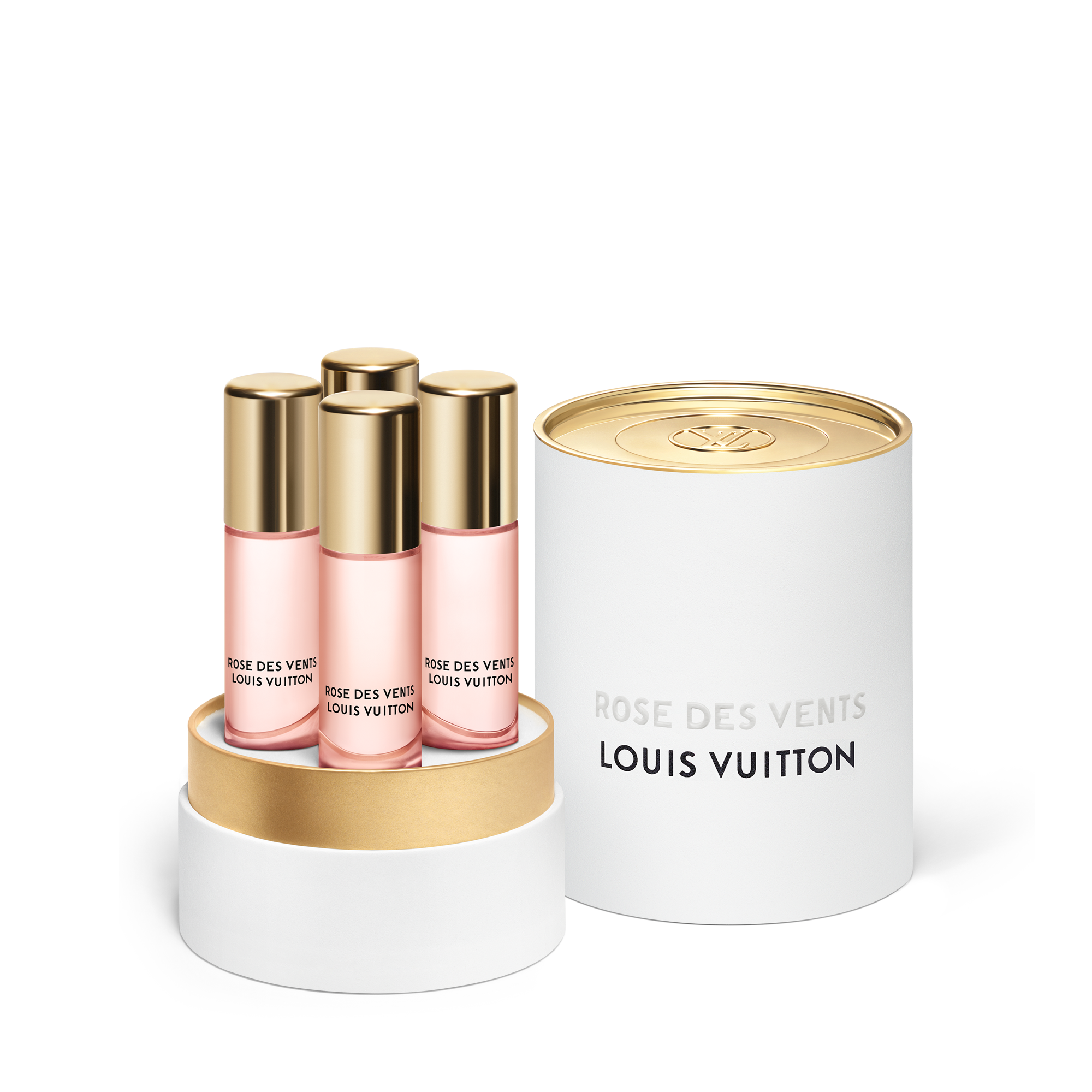 LOUIS VUITTON ROSE DES VENTS トラベルスプレー Spray de Viagem do Perfume Rose des Vents - Todos os Perfumes